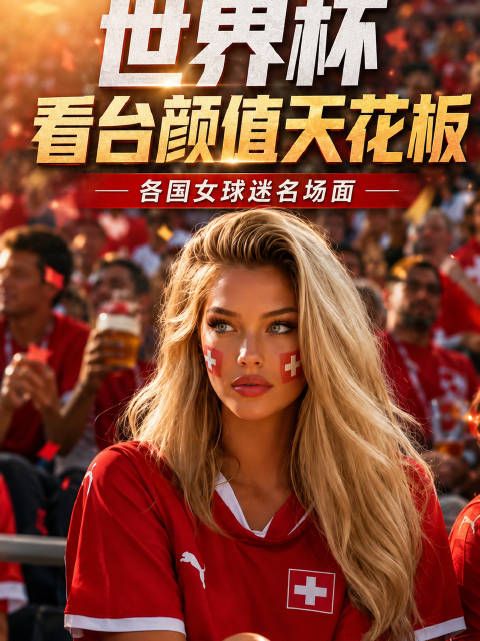 世界杯看台这一幕太养眼了,各国女球迷同框出镜,颜值、热情和氛围感一起拉满
