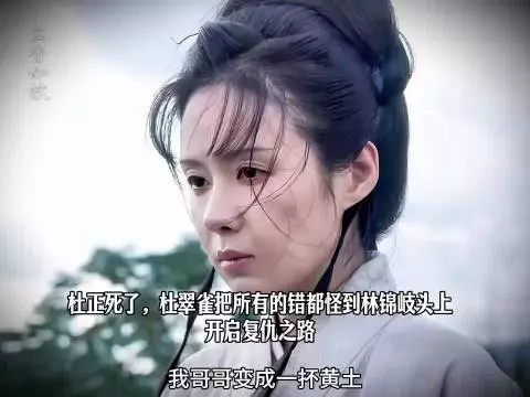 杜正死了，杜翠雀把所有的错都怪到林锦岐头上，开启复仇之路 ，兰香如故