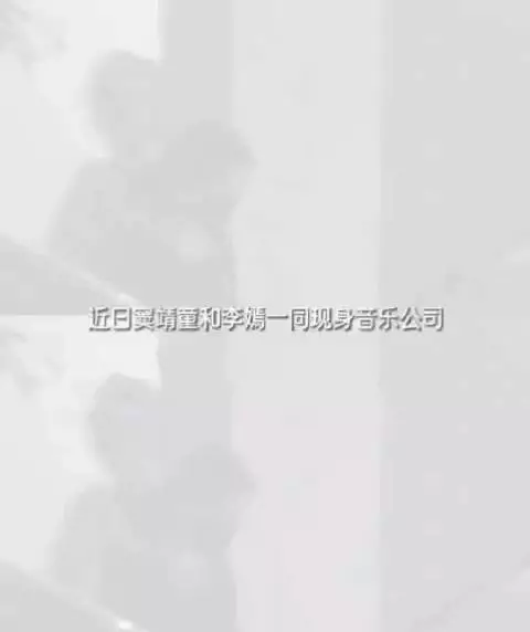 窦靖童李嫣深夜结伴离开音乐公司