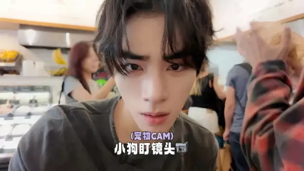 WayV纽约行肖俊CUT上线，小狗cam认证
