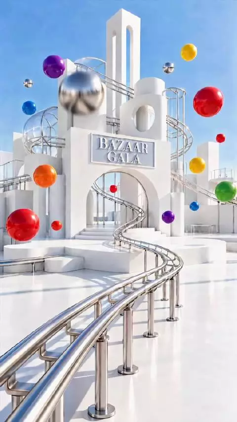 陈哲远在BAZAAR GALA乐园把问号玩成感叹号