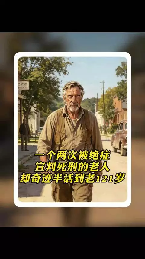 一个两次被绝症宣判死刑的老人，却奇迹般的活到了121岁