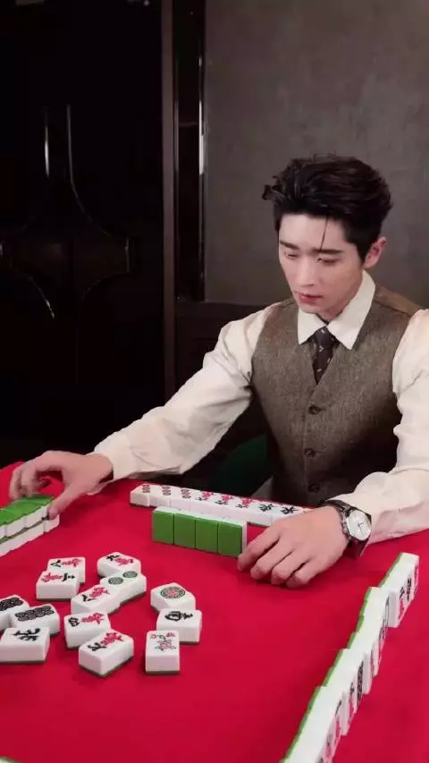 妈耶,磊子帅成啥了!已经在我这搓了好几天麻将