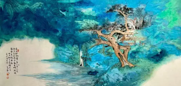 重庆籍画家梅疏影《清泉松居图》佳士得秋拍落槌