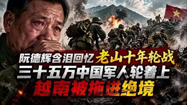 阮德辉含泪回忆老山十年轮战:三十五万中国军人轮着上,越南被拖进绝境